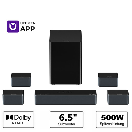 Ultimea surround sound - 7.1,