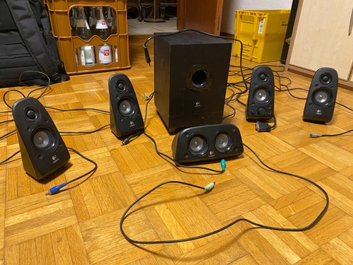 Logitech z506 surround sound - surround,